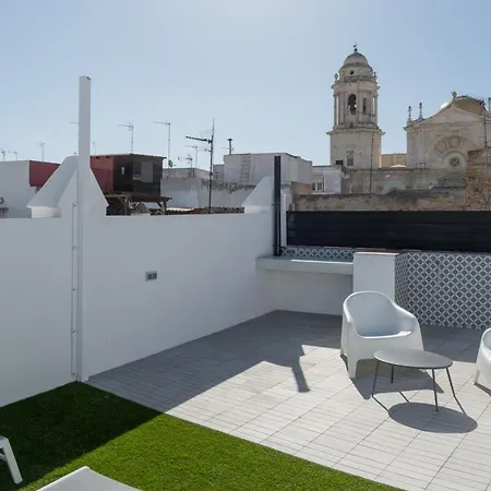 Atico Gades De La Catedral Apartamento Cádiz